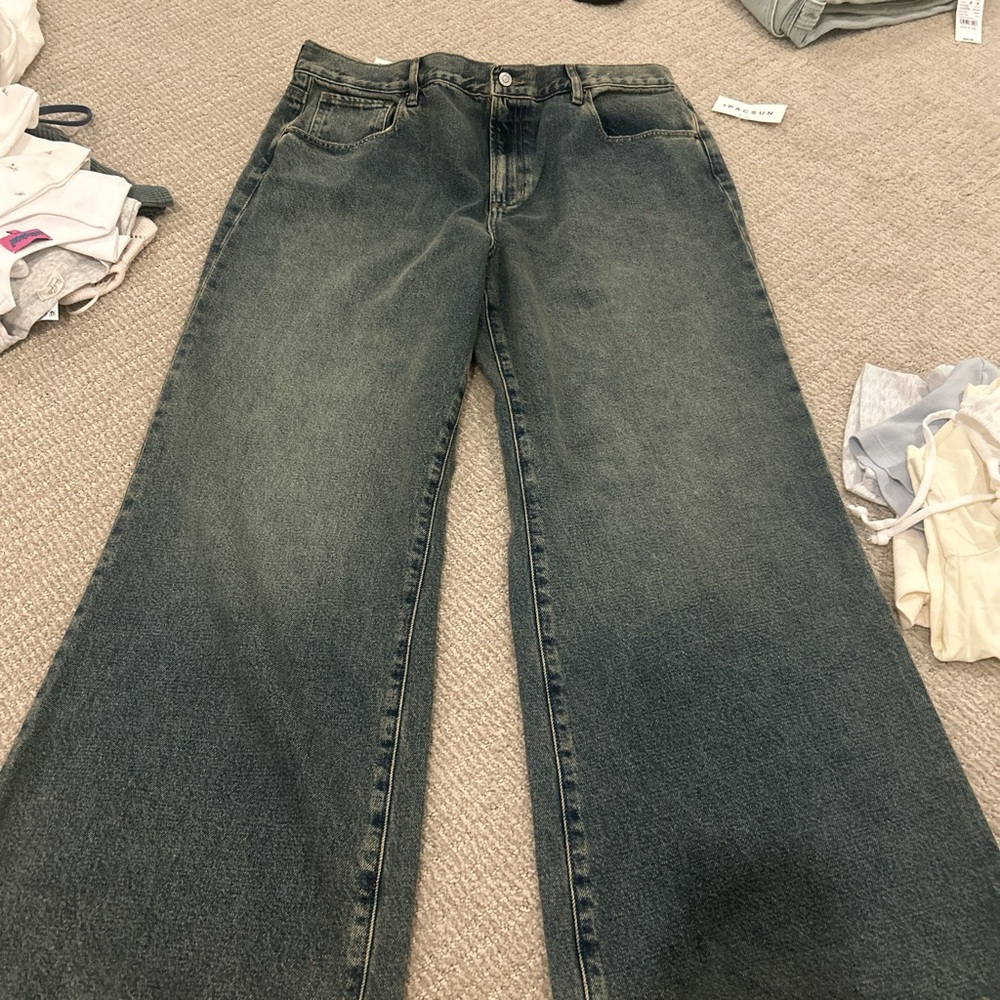 PacSun Wide-Leg Denim Jeans